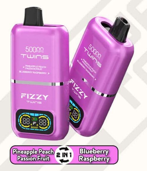 FIZZY TWINS DWUSMAKOWE 50000 PUFFS FIZZY TWINS DWUSMAKOWE 50000 PUFFS