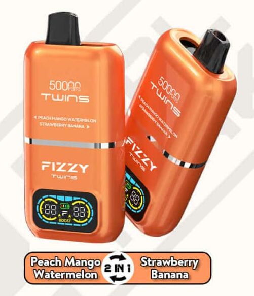 FIZZY TWINS DWUSMAKOWE 50000 PUFFS FIZZY TWINS DWUSMAKOWE 50000 PUFFS