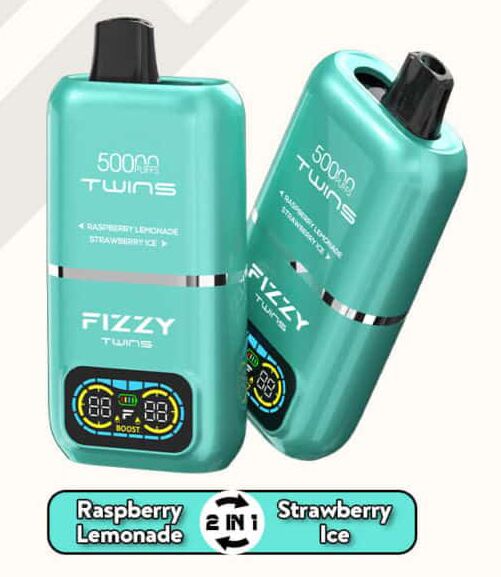 FIZZY TWINS DWUSMAKOWE 50000 PUFFS FIZZY TWINS DWUSMAKOWE 50000 PUFFS