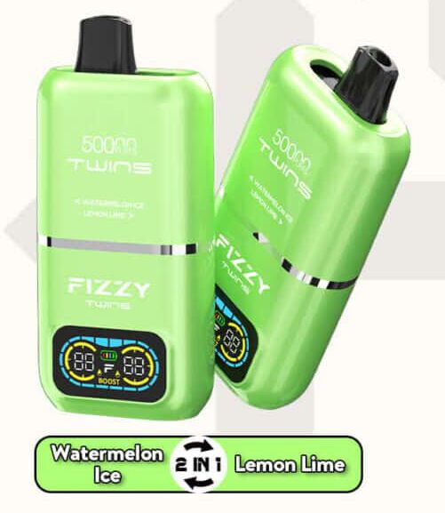 FIZZY TWINS DWUSMAKOWE 50000 PUFFS FIZZY TWINS DWUSMAKOWE 50000 PUFFS