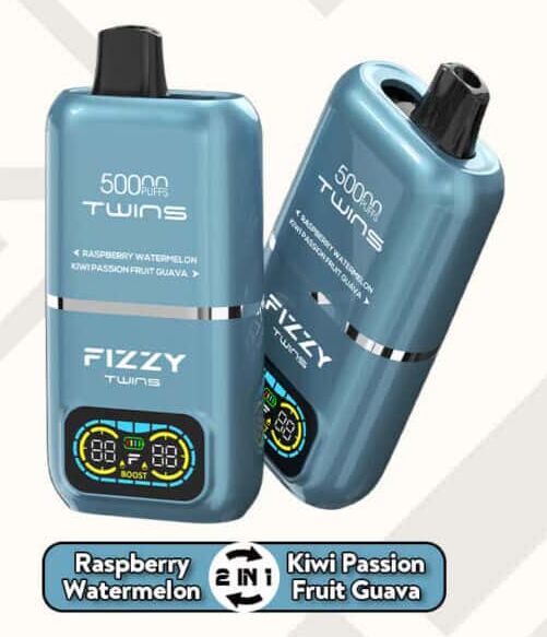 FIZZY TWINS DWUSMAKOWE 50000 PUFFS FIZZY TWINS DWUSMAKOWE 50000 PUFFS