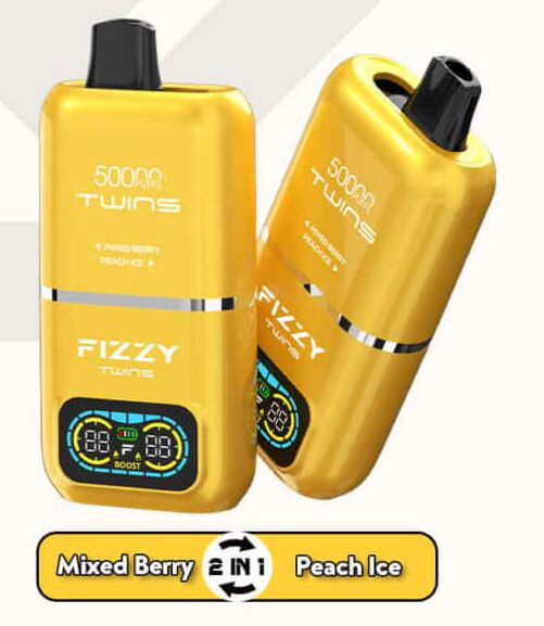 FIZZY TWINS DWUSMAKOWE 50000 PUFFS FIZZY TWINS DWUSMAKOWE 50000 PUFFS