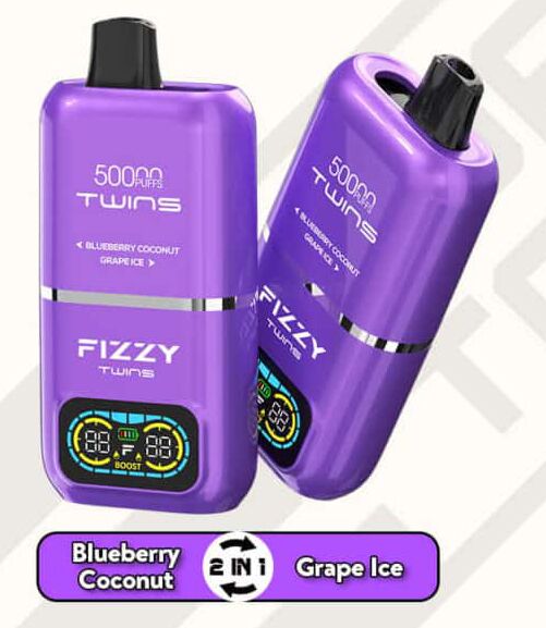 FIZZY TWINS DWUSMAKOWE 50000 PUFFS FIZZY TWINS DWUSMAKOWE 50000 PUFFS