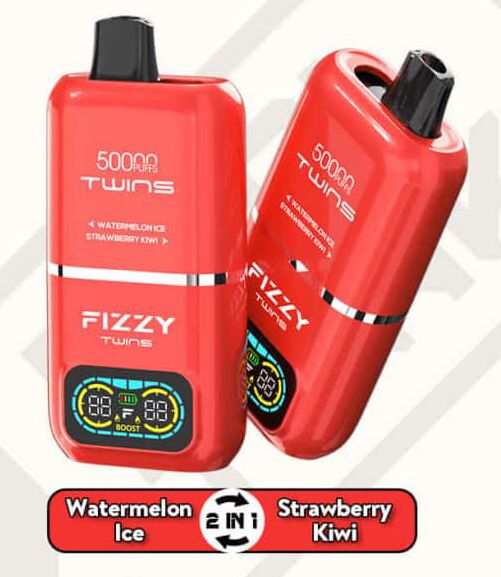 FIZZY TWINS DWUSMAKOWE 50000 PUFFS FIZZY TWINS DWUSMAKOWE 50000 PUFFS