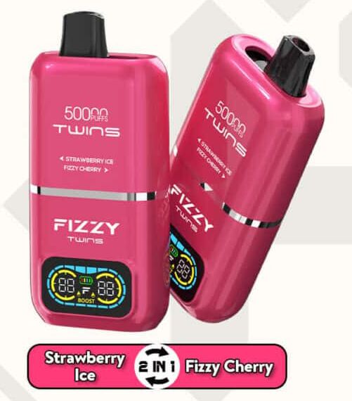FIZZY TWINS DWUSMAKOWE 50000 PUFFS FIZZY TWINS DWUSMAKOWE 50000 PUFFS
